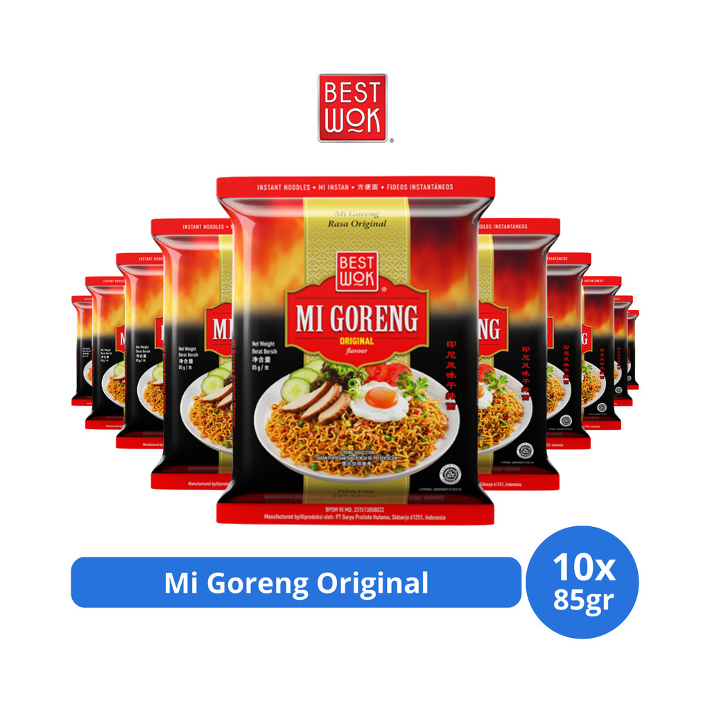 

Best Wok Mi Goreng Original 85gr x 10 pcs