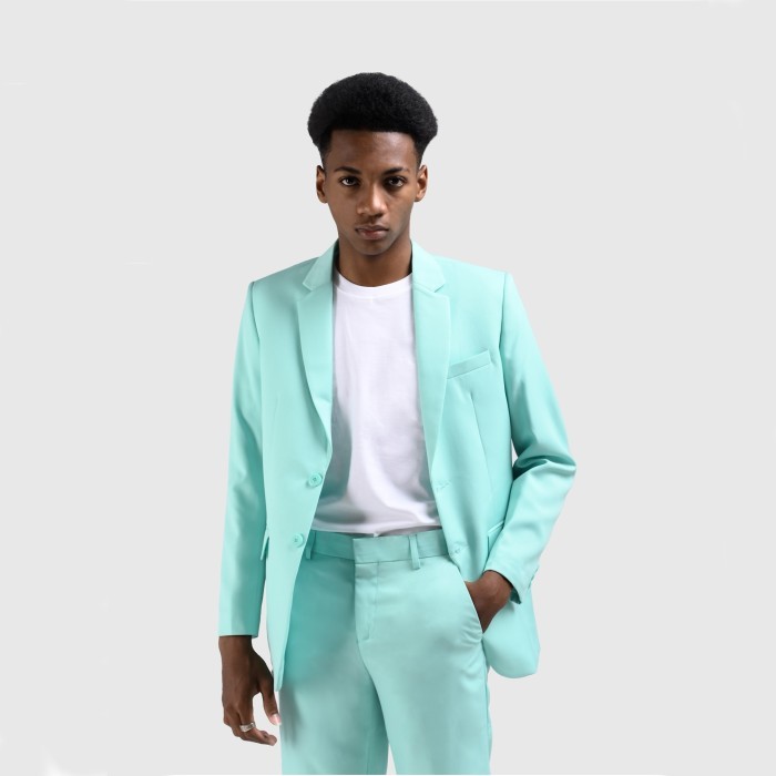 Mubeng Elegant Jas Slimfit Hijau Mint