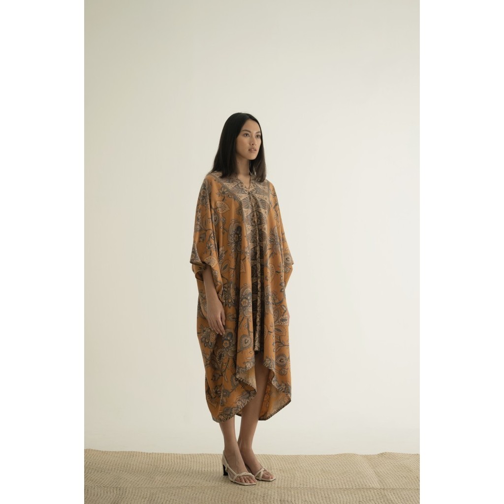Amira Dress Batik 04/Kaftan Modern/Kalong/Gamis/Hijab/Lowo