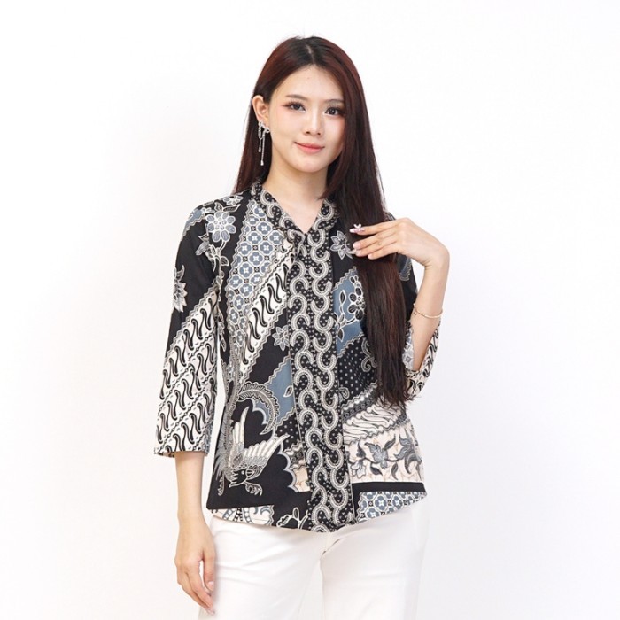 Bluose Batik Wanita/Atasan Batik Wanita A184