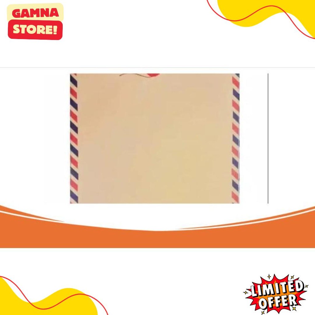 

Amplop Coklat Tali 310 Ukuran Folio ( Isi 50 Lembar ) Terlengkap Dan Termurah