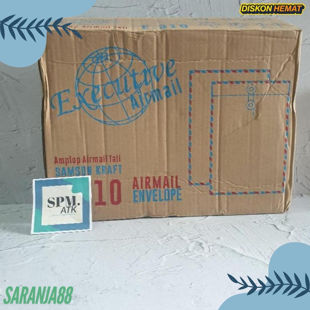 

Amplop Tali 310 Airmail Executive Terlaris! Produk Ini Banyak Dicari