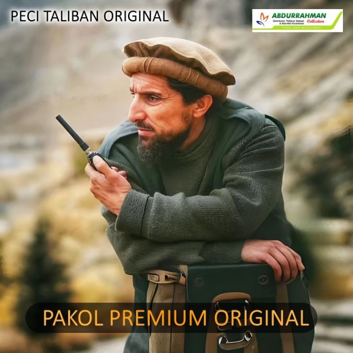 Peci Pakol Thaliban Afganistan Original Premium Peci Taliban Afganistan Original Termurah Best