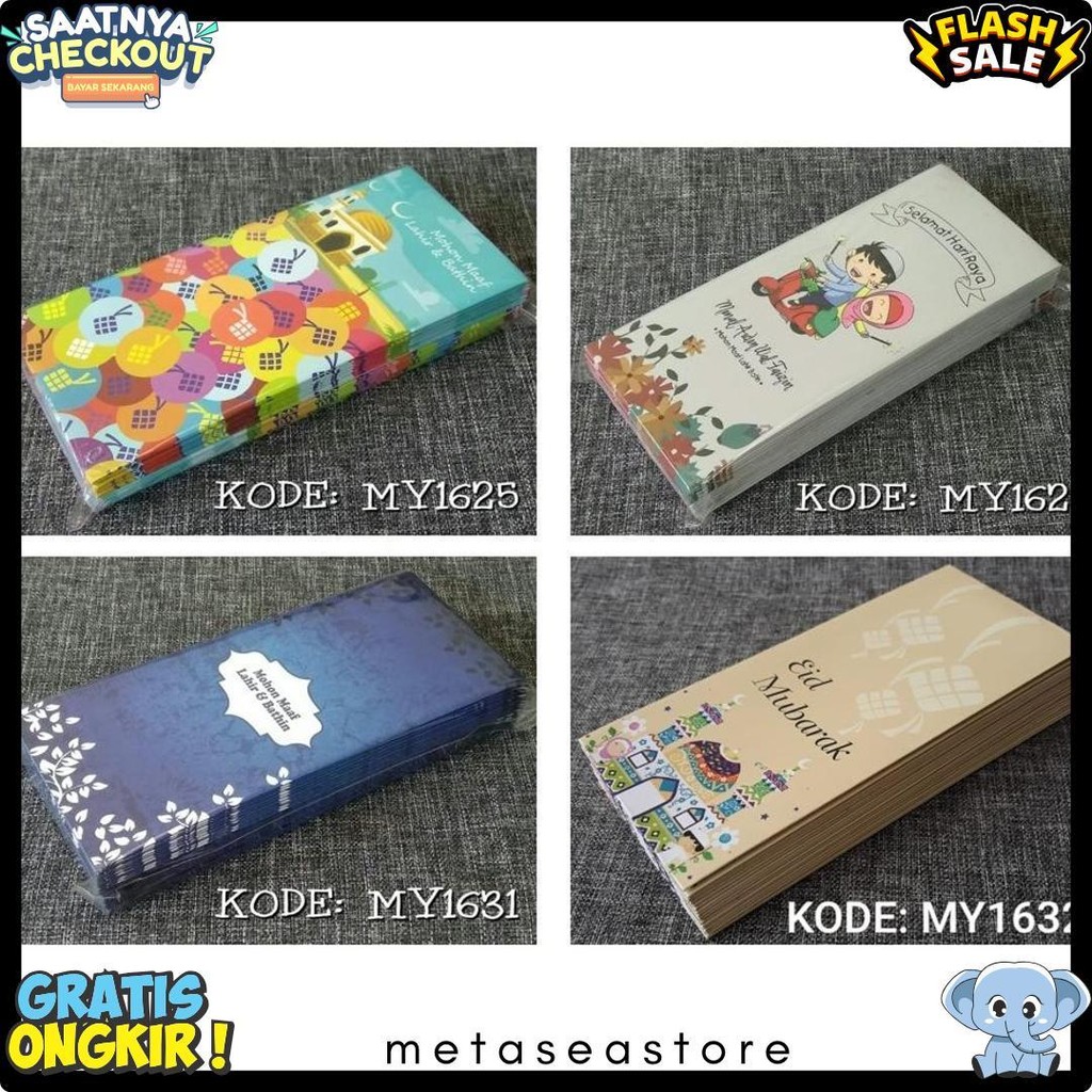 

Amplop Lebaran Exclusive - Angpau Uang Kode My1639 Terlaris! Produk Ini Banyak Dicari
