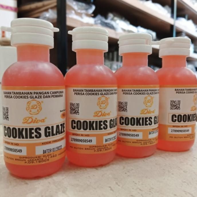

((((()paling dicari] Diva Cookies Glaze 100gr / Pengkilap Kue Kering