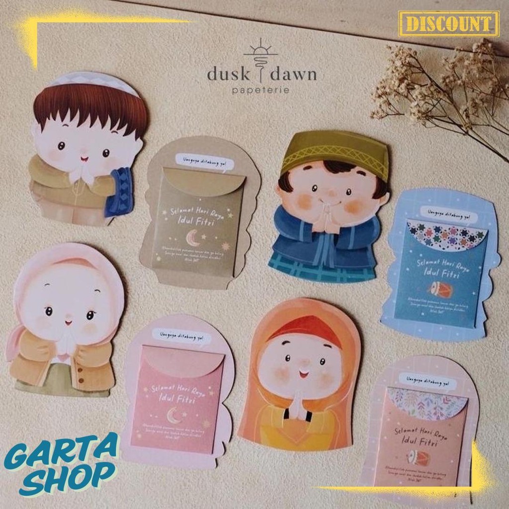 

Amplop Lebaran Idul Fitri - 1 Set Isi 6Pcs Terlaris! Produk Ini Banyak Dicari
