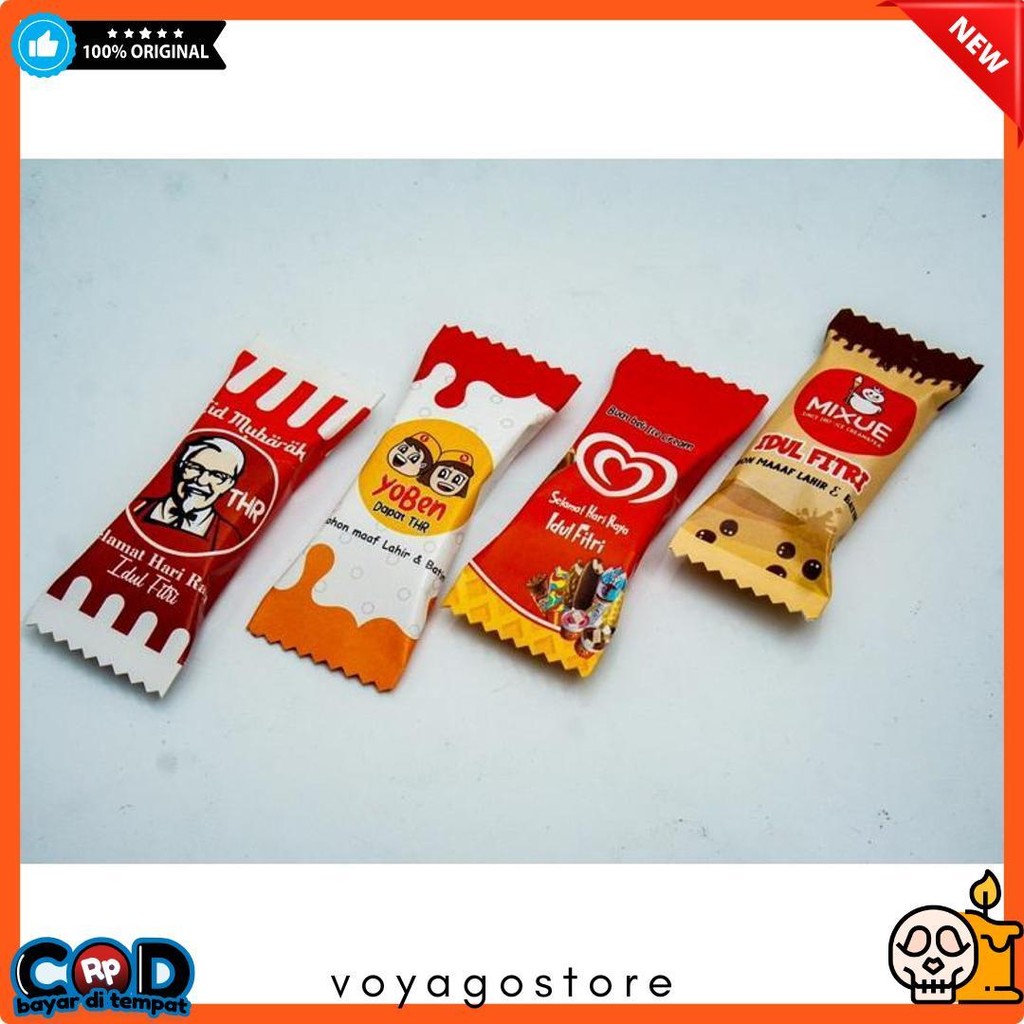 

50Pcs Amplop Lebaran Permen Amplop Viral Aestetik Angpao Murah Flash Sale! Diskon Hingga 70%