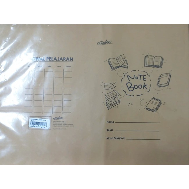 

Gramedia Pettarani - Estudee Sampul Samson Motif B5 Isi 10 I