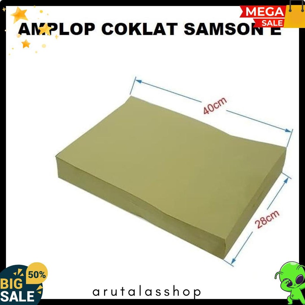 

Amplop Coklat Samson Isi 100 Lembar/ Amplop Coklat (D Dan E) Flash Sale! Diskon Hingga 70%