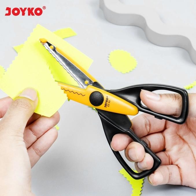 

Joyko Scissor GERIGI Gunting Zig Zag Gelombang Prakarya Kado ZZ-65