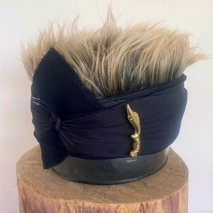 Udeng kujang, udeng polos putih, udeng putih tebal polos, udeng hitam polos, udeng hitam rambut