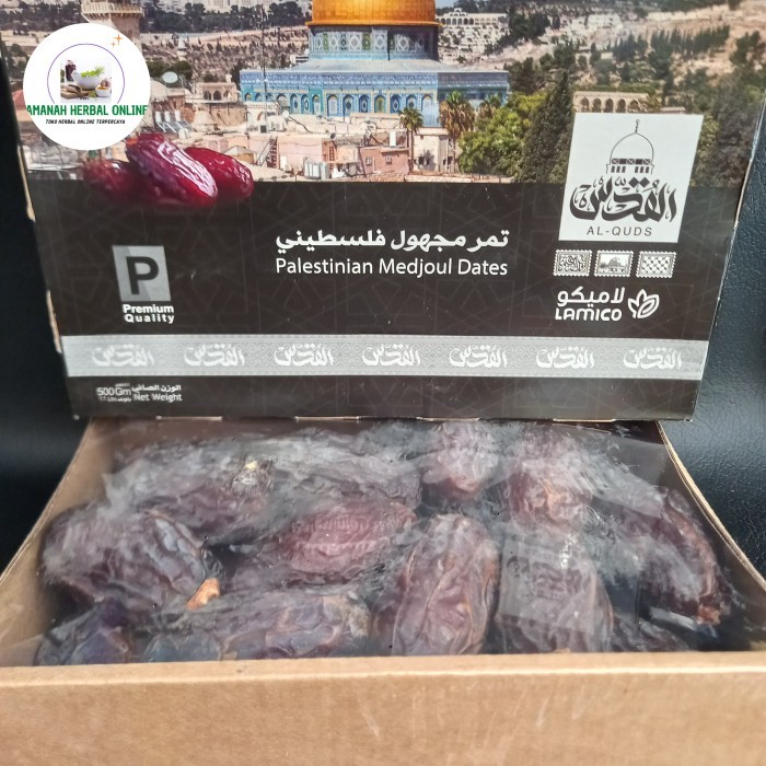 

Kurma Medjoul Palestinian Dates Al Quds 500gr, Kurma Medjol Palestine