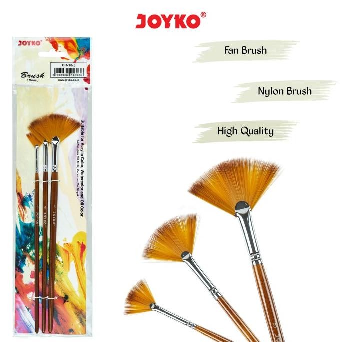 

Joyko Fan Brush / Kuas Lukis Bentuk Kipas Joyko BR-10-3
