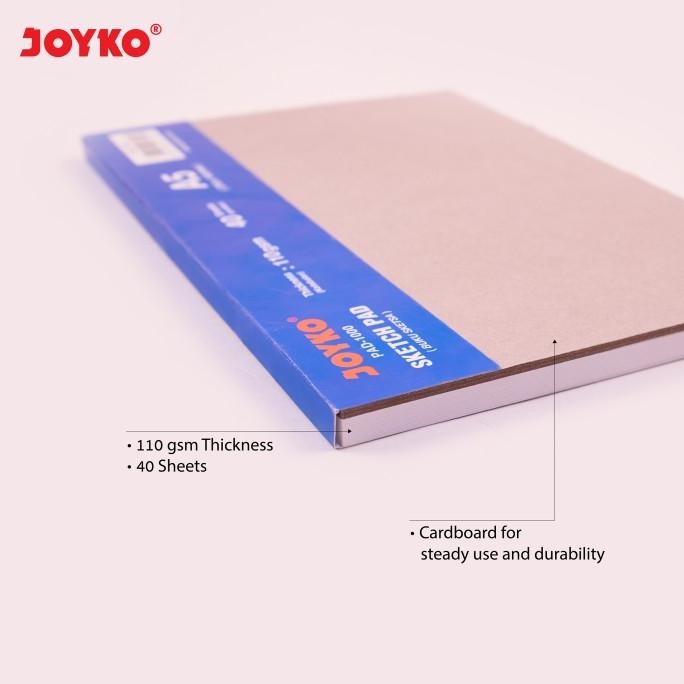 

Joyko Drawing Book Sketch Pad A5 / Buku Gambar & Sketsa PAD-1000