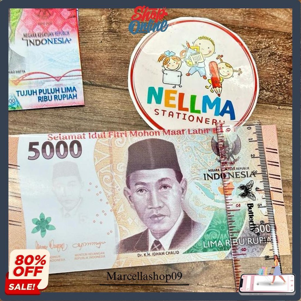 

Amplop Ampau Lebaran Gambar Uang Mainan Isi 10 Lembar Besar/ Medium Siap Kirim