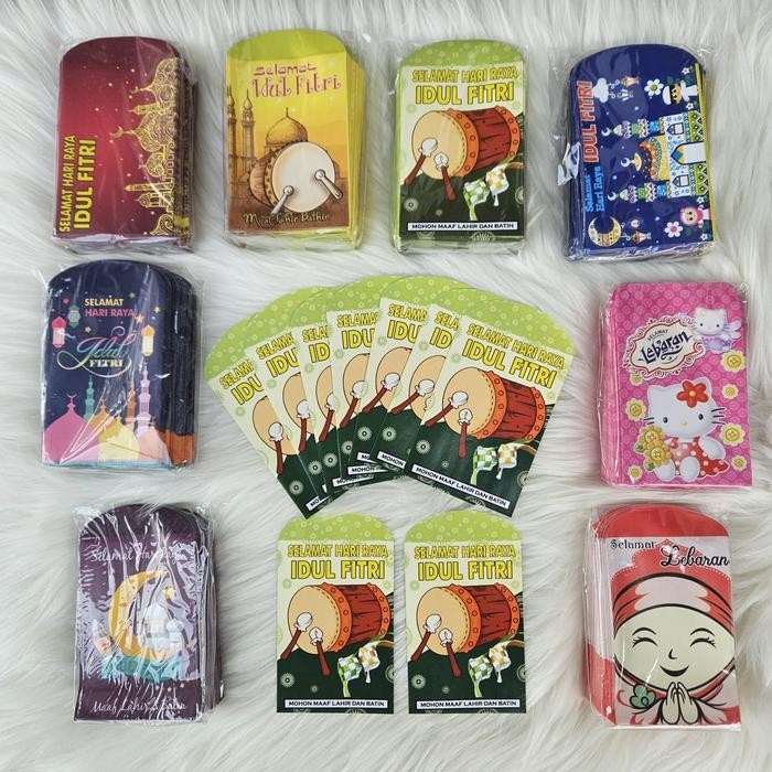 

Terbatas Grosir Amplop Lebaran 500 Lembar Paket Usaha Ampelop Hari Raya Idul Fitri 5Pak Ampau Sangu Motif Beragam - 5Pak Motif Random Lebaran!