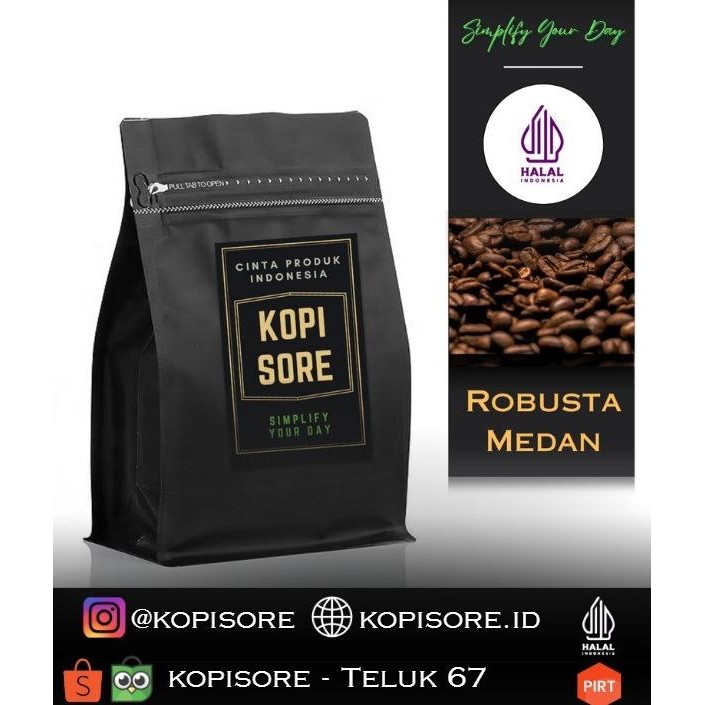 

KOPI ROBUSTA MEDAN SUPER 1 Kg - ROASTING