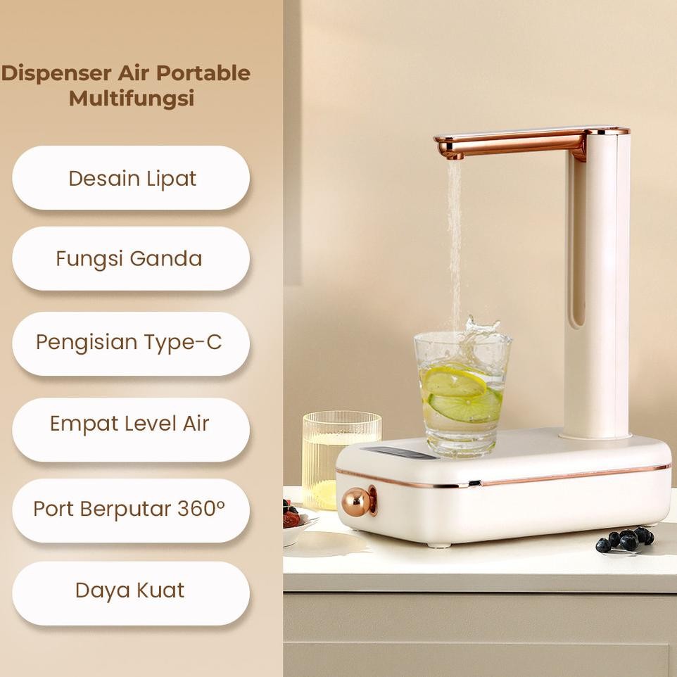 Pompa Air Num Galon Meja Lipat Electric Ca Otomati Tanpa Abel