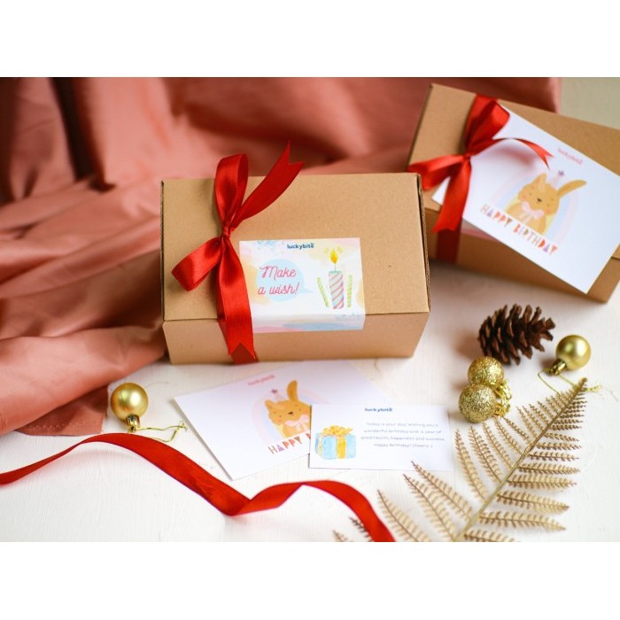 

BIRTHDAY HAMPERS / HAMPERS ULANG TAHUN - COOKIES 2 JAR + GREETING CARD