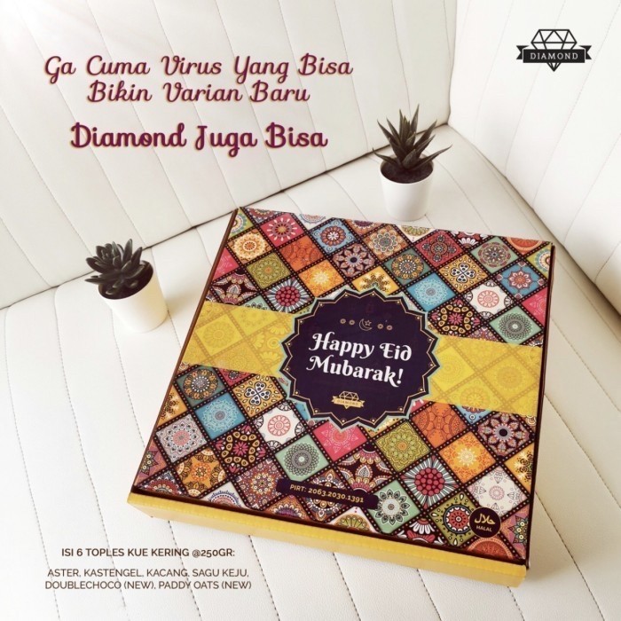 

KUE KERING LEBARAN DIAMONDISI 6 TOPLES