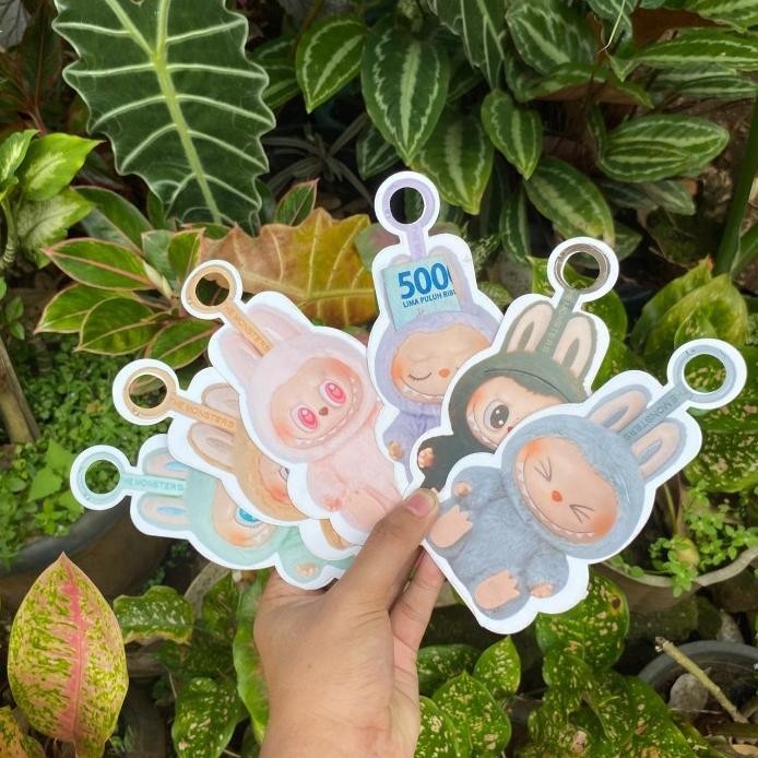 

Grosir terbaru 50 pcs Amplop Lebaran Unik 2025 Aesthetic Lucu Motif labubu 3D Viral panjang amplop lucu ampau - labubu 3d 50 pcs Elegan