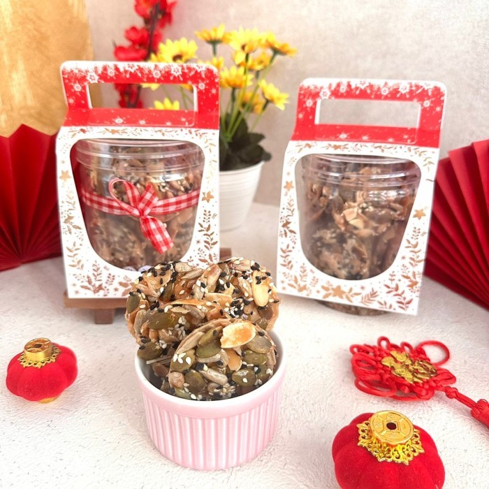 

FLORENTINE COOKIES, CARAMEL COOKIES SEED NUTS, KUE KERING PREMIUM