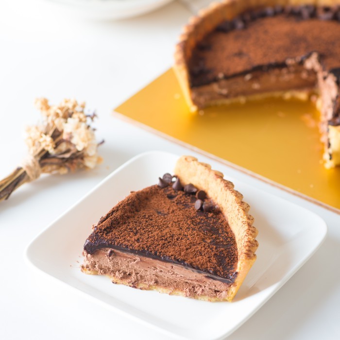 

VEGAN & GLUTEN-FREE CHOCOLATE PIE - WAJIB KURIR INSTAN