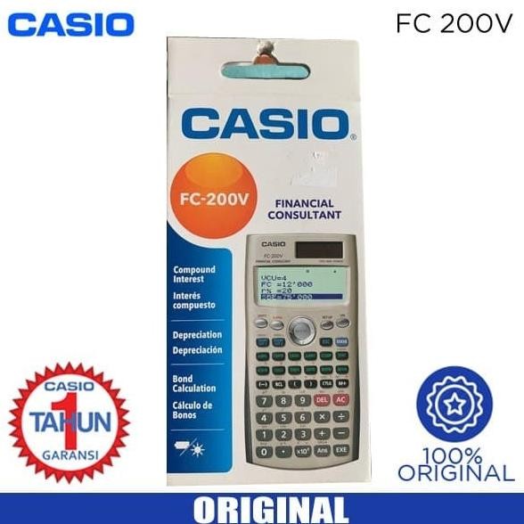 

Terlaris Kalkulator Casio Fc 200V Ready Stok