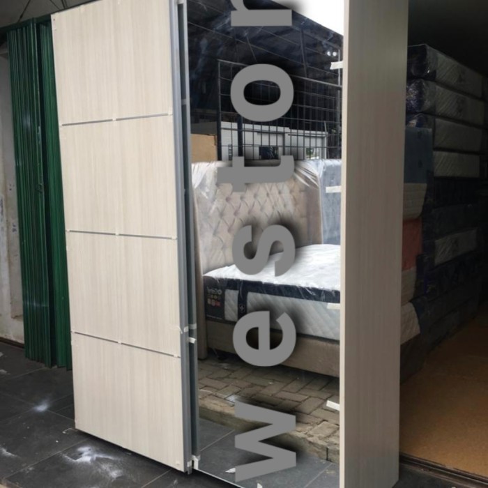 LEMARI PAKAIAN 2 PINTU JUMBO MULTIPLEK DUCO HPL