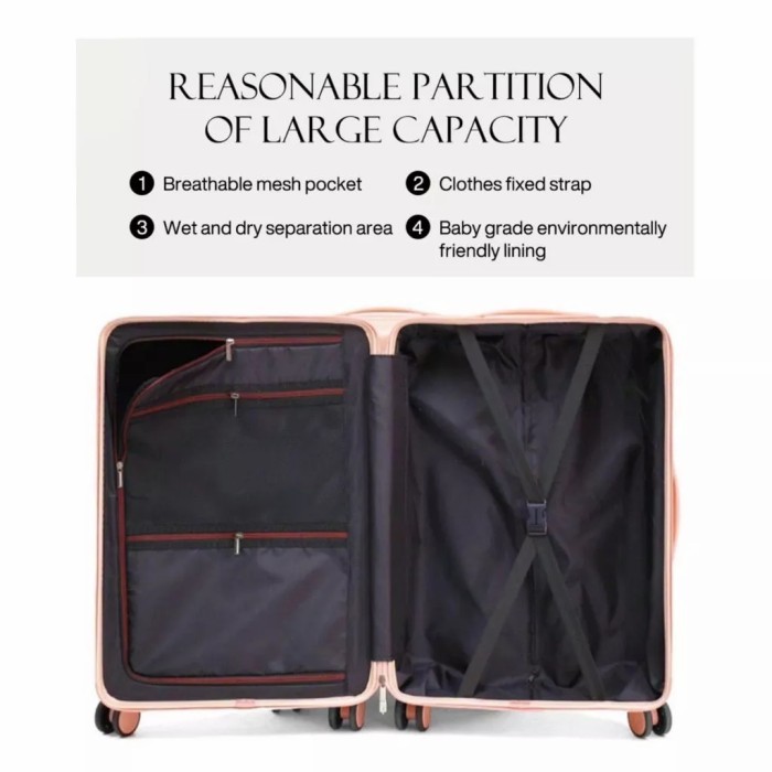Pc Jerman Imfort Koper 20 Inch 22 Inch 24 Inch - Koper Cabin Bagasi #Gratisongkir #Sale #Discount