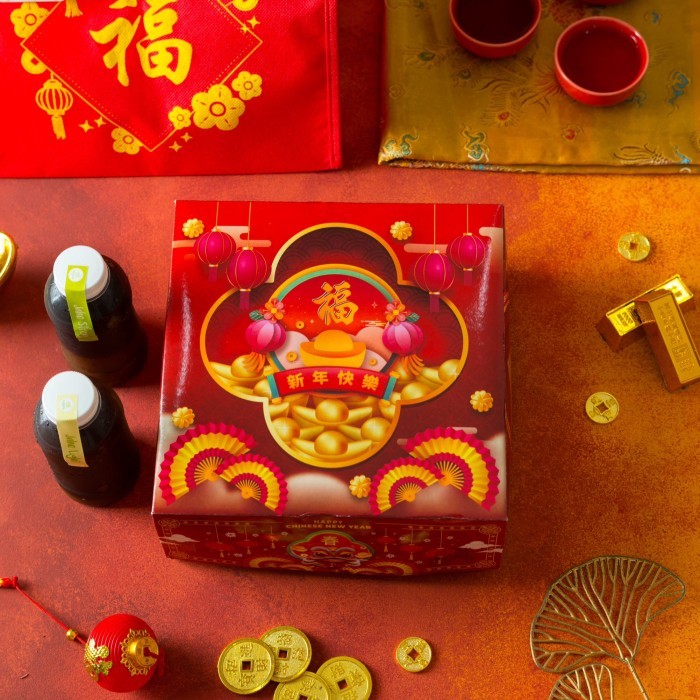 

CNY HAMPERS GIFT IMLEK SINCIA KEMBANG TAHU SUSU TASTY TOFU BOX OF 8