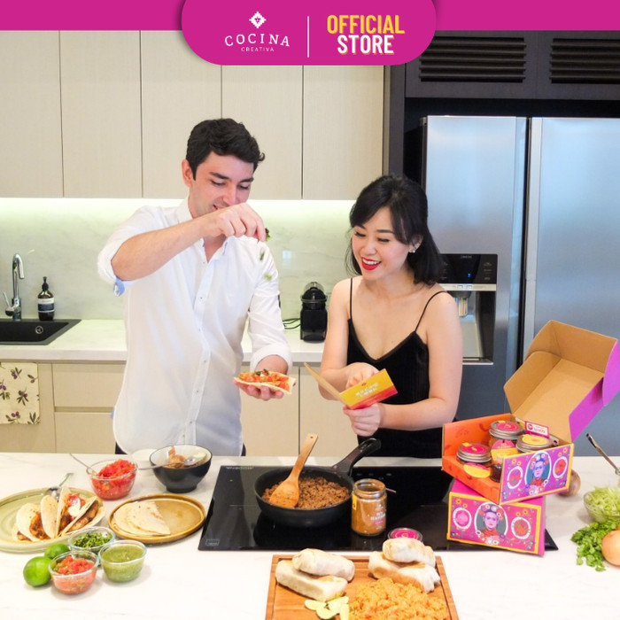 

COCINA CREATIVA GRILL SERIES FRIDA BOX - GIFT HAMPER SET