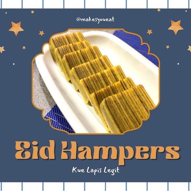 

LEBARAN - EID HAMPERS KUE LAPIS LEGIT IDULFITRI