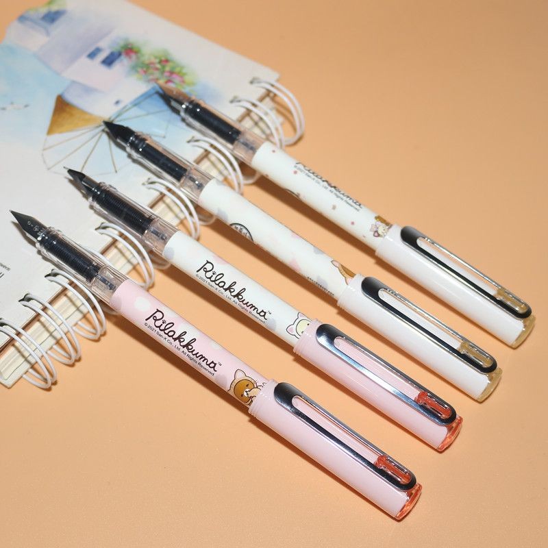 

Bear Pen0.5Replaceable Ink Sac Ink Pumping Dual-Purpose Pen