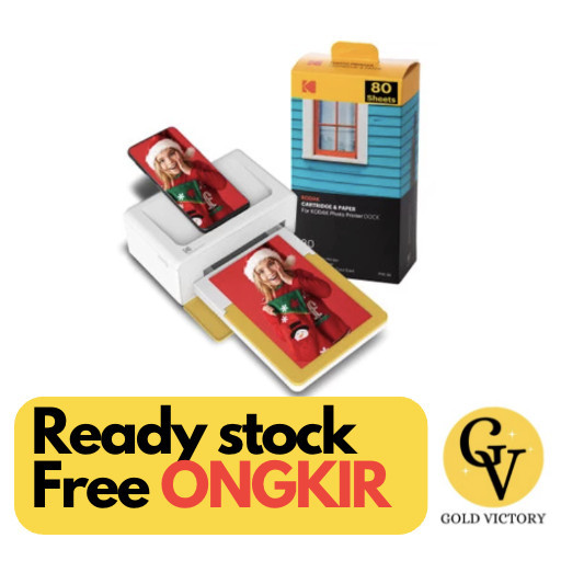 

KODAK Dock Plus Instant Photo Printer Bluetooth Portable