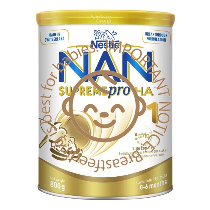 

Nestle Nan Supremepro H.A Milk Formula - Stage 1 800g