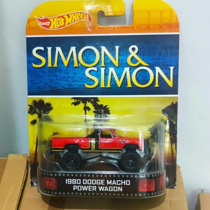 TERMURAH HOT WHEELS 1980 DODGE POWER WAGON SIMON & SIMON