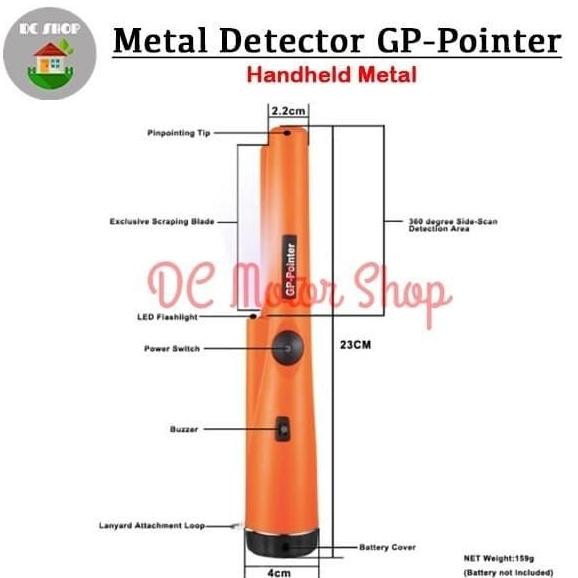 Murah Gp Pointer Metal Detektor /Alat Deteksi Logam Metal Emas Perak