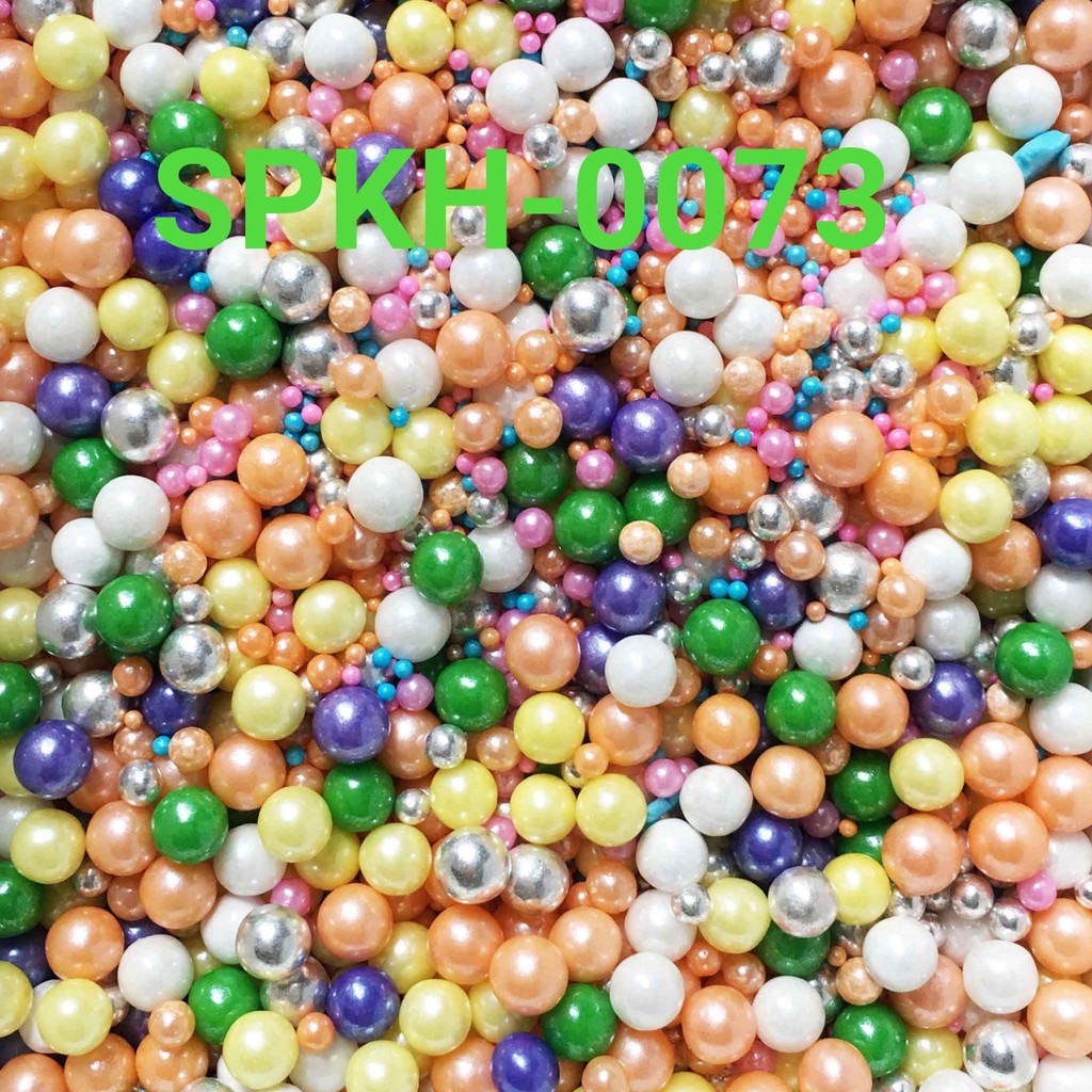 

SPKH-0073 Sprinkles sprinkle sprinkel 500gr mutiara mix rainbow (SPRINKLES)