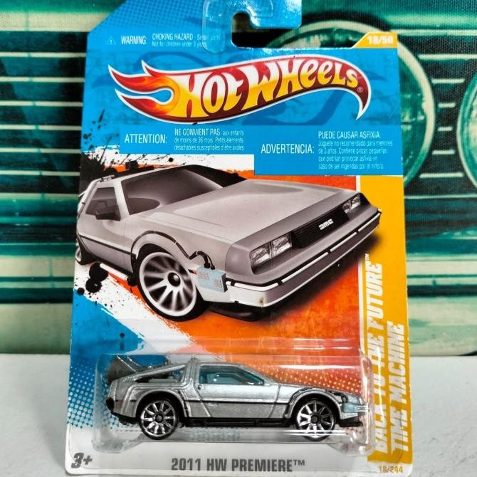 DISKON HOT WHEELS BACK TO THE FUTURE THE MACHINE 2011