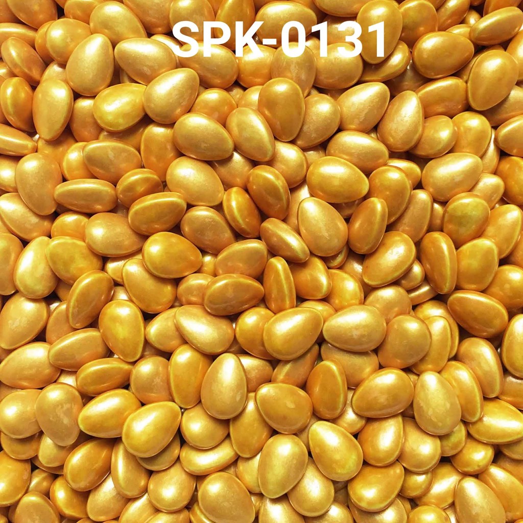 

SPK-0131 Sprinkles sprinkle sprinkel 1kg 1 kg kilo teardrop oval emas (SPRINKLES)