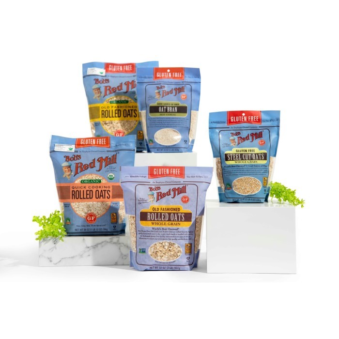 

BOB'S RED MILL GLUTEN FREE OLD FASHIONED ROLLED OATS WHOLE GRAIN 907 G