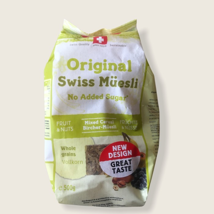 

FAMILIA ORIGINAL SWISS MUESLI NO ADDED SUGAR 500G