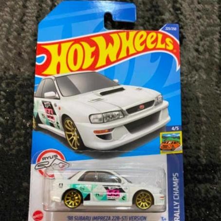 TERBARU HOTWHEELS 98 SUBARU IMPREZA 22B STI VERSION REGULER TREASURE HUNT