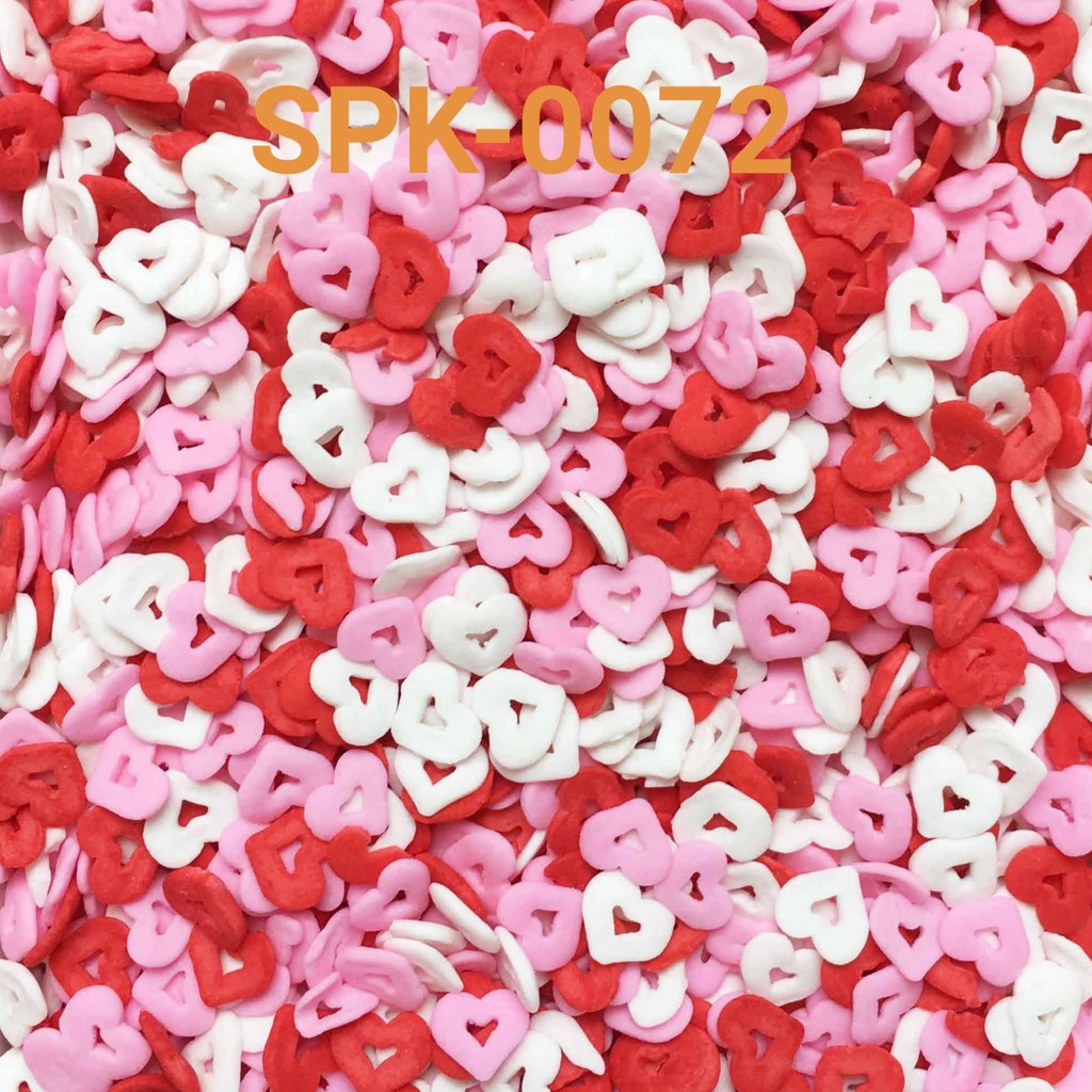 

SPK-0072 Sprinkles sprinkle sprinkel 1kg 1 kg kilo hari valentine (SPRINKLES)