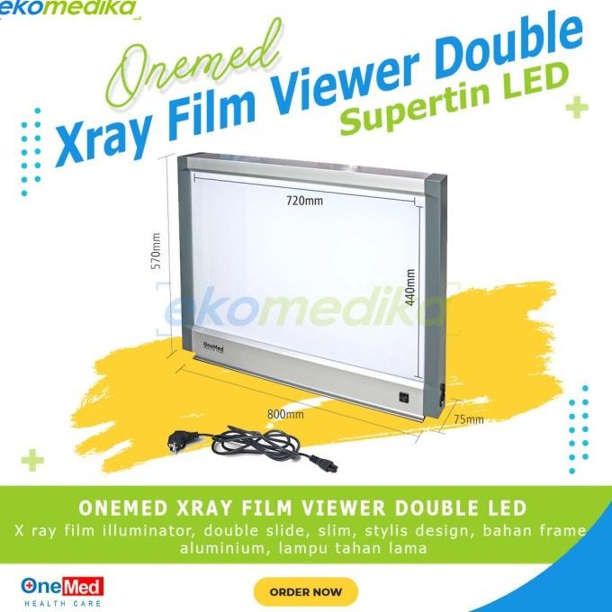 Murah Lampu Xray Viewer Double Slide Onemed Film Viewer