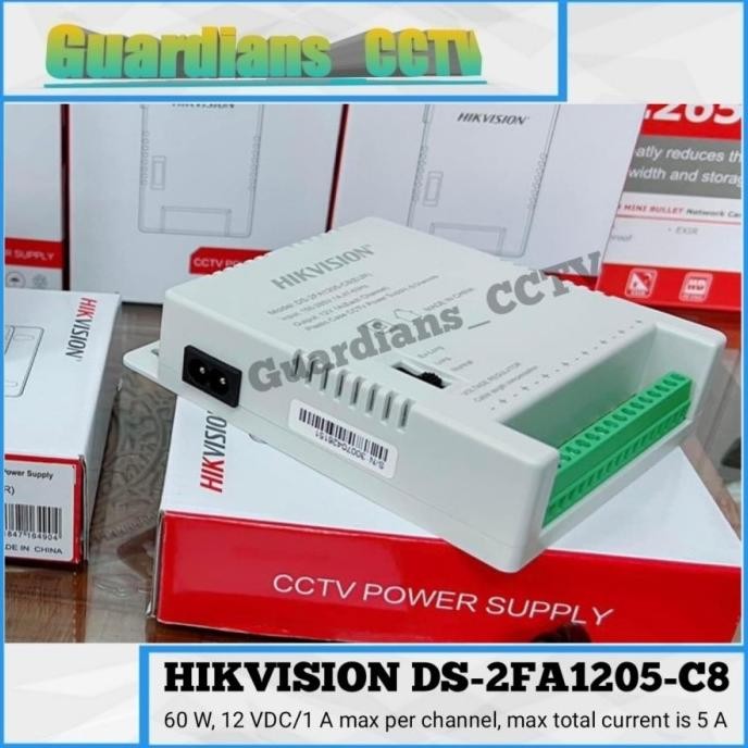 Murah Adaptor Hikvision / Adaptor Hikvision 1A 8Ch / Adaptor Cctv