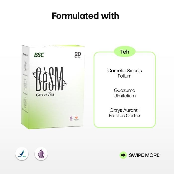 

BSC BESM TEH HIJAU (ISI 20 PACK) - TEH
