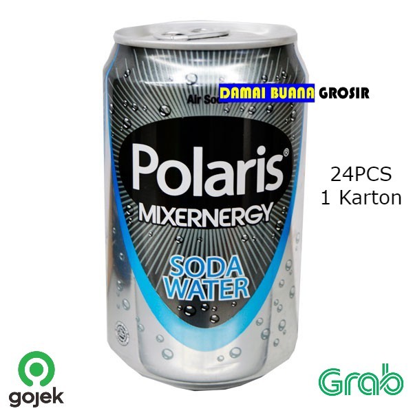 

POLARIS SODA WATER 330ML 24PCS/1 KARTON PROMO