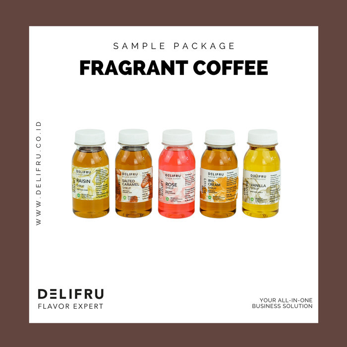 

DELIFRU SYRUP SPECIAL PACKAGE 80ML 5 PCS - PAKET SYRUP PREMIUM ISI 5 BOTOL